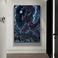 Anime Pokemon Poster Character Pikachu Charizard HD Printed Canvas Painting Suitable for Home Wall Decoration Art Painting Gifts
