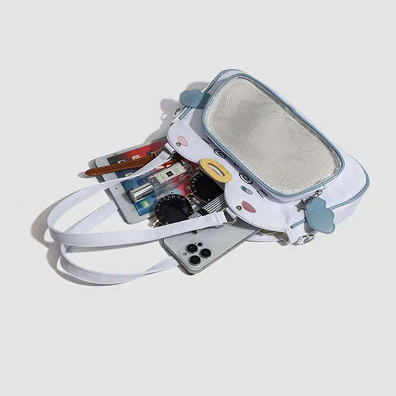 Kawaii Cat Transparent Ita Backpack