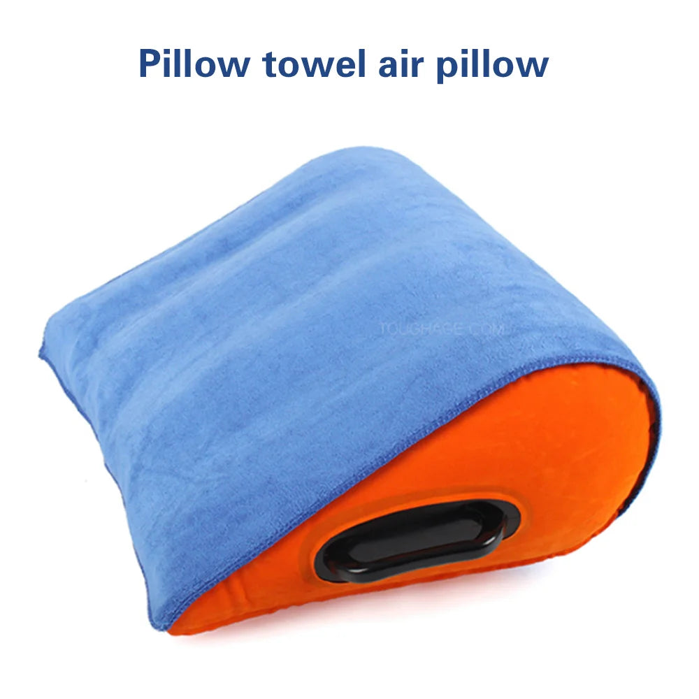 Inflatable Couple Positioning Wedge Pillow