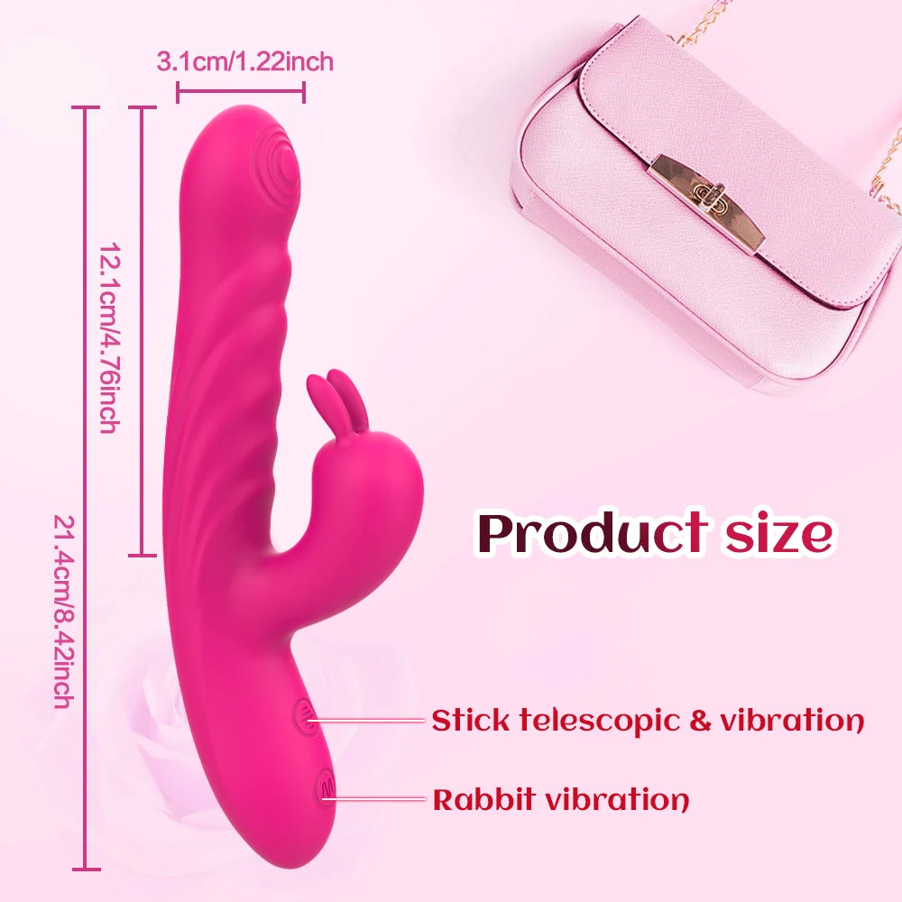 Rabbit Vibrator with Dual Stimulation