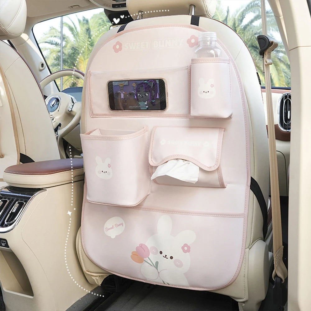 Car Seat Storage Organizer Seat Back Storage BagHanging Bags Car Stowing Tidying Pocket  Car Interior Accessories