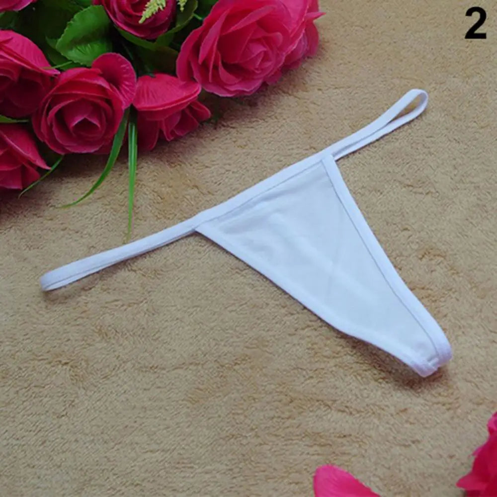 2023 Sexy Panties Temptation Micro G String Underwear Women Low-Rise Lingerie Panty Sexy Lingerie V-String T-back Panties Thongs