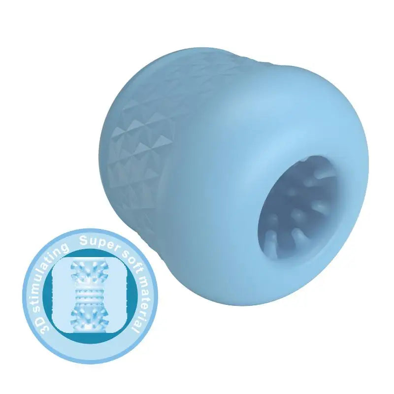 Portable Textured Silicone Male Stroker