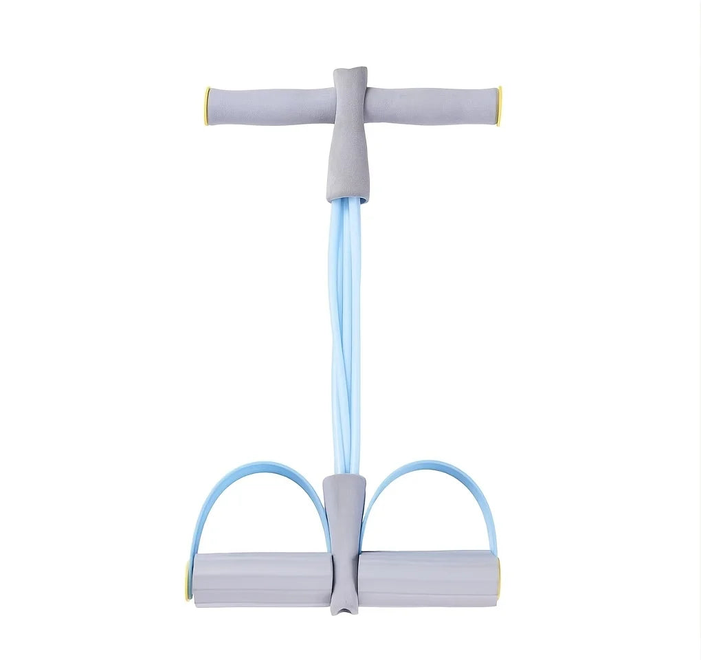 4-Tube Pedal Resistance Band & Sit-Up Aid