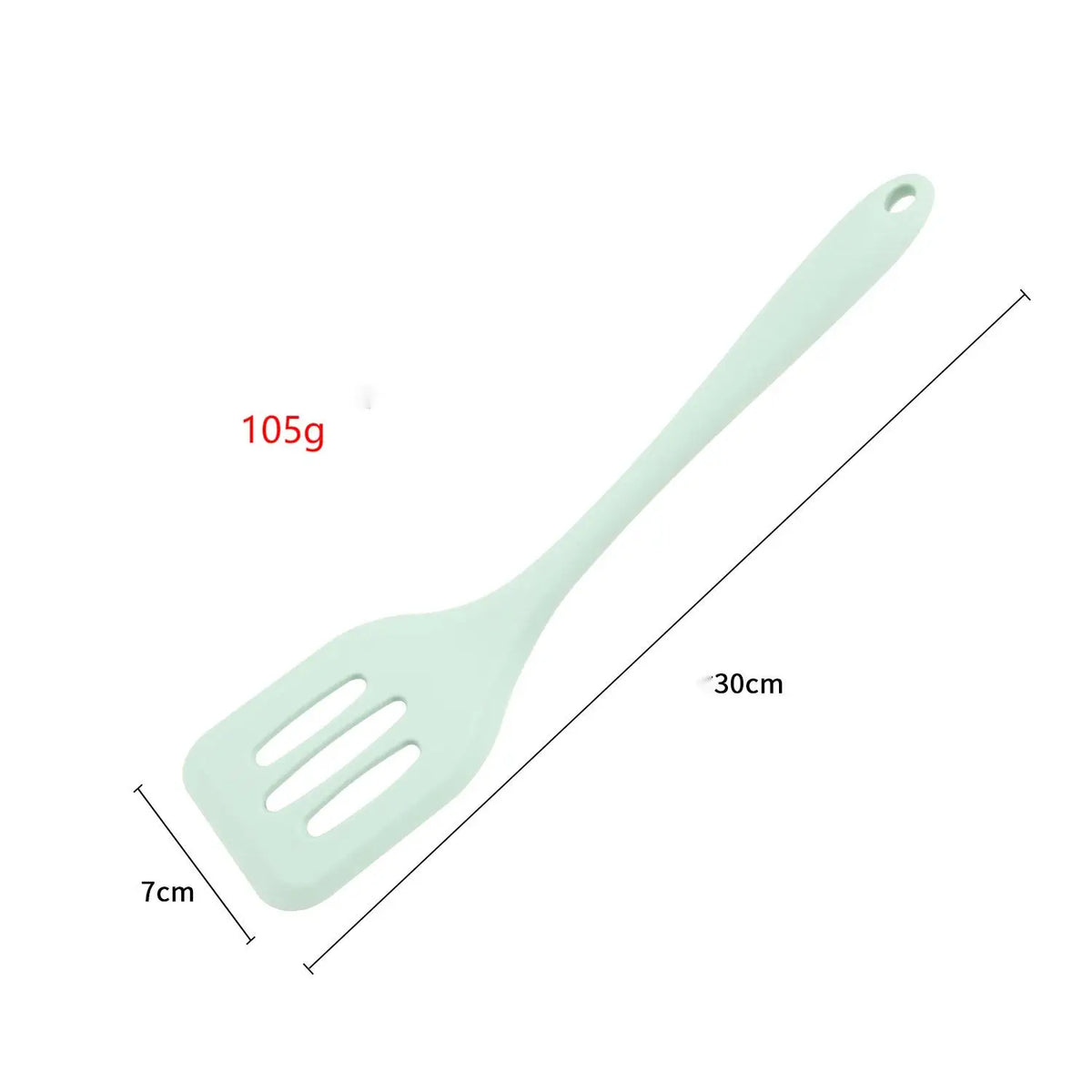 Silicone Slotted Kitchen Turner Spatula