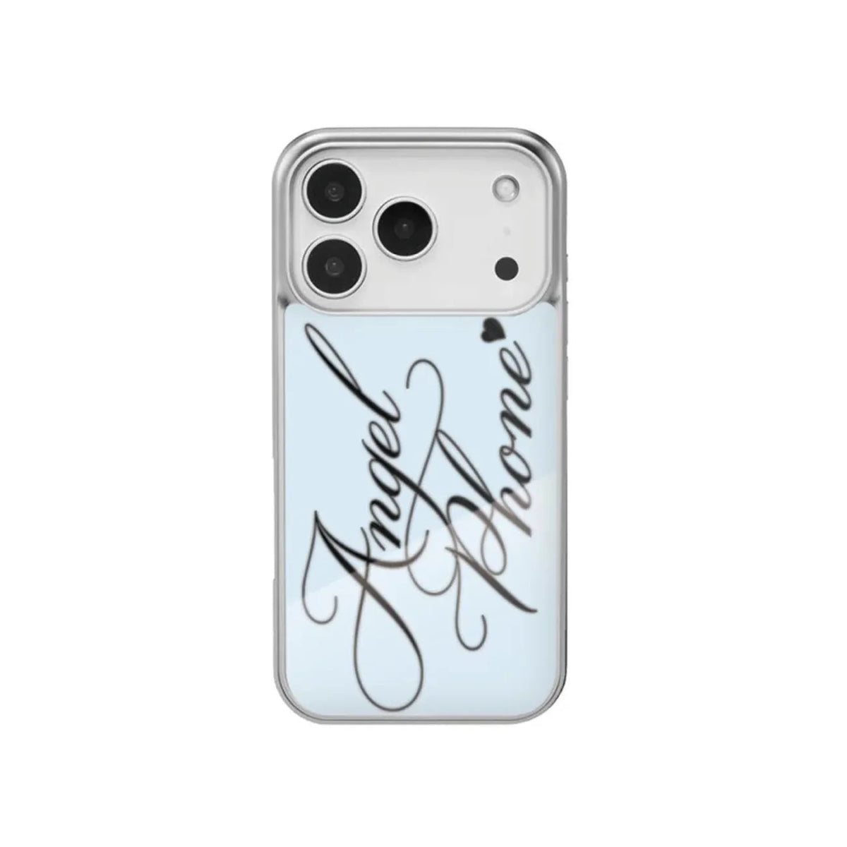 Y2K Angel Clear Phone Case for iPhone