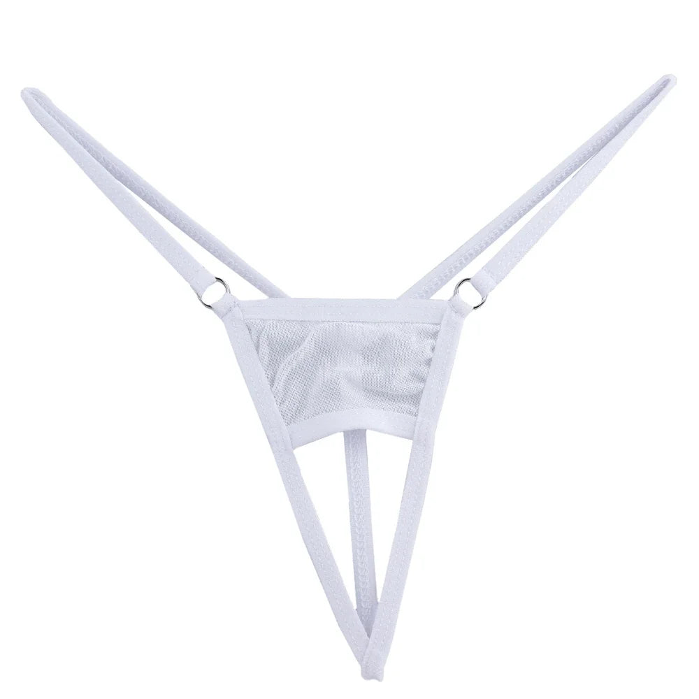 T-Back Knickers Bikini Lingerie Open Crotch Sexy Underwear Panties Thongs Briefs