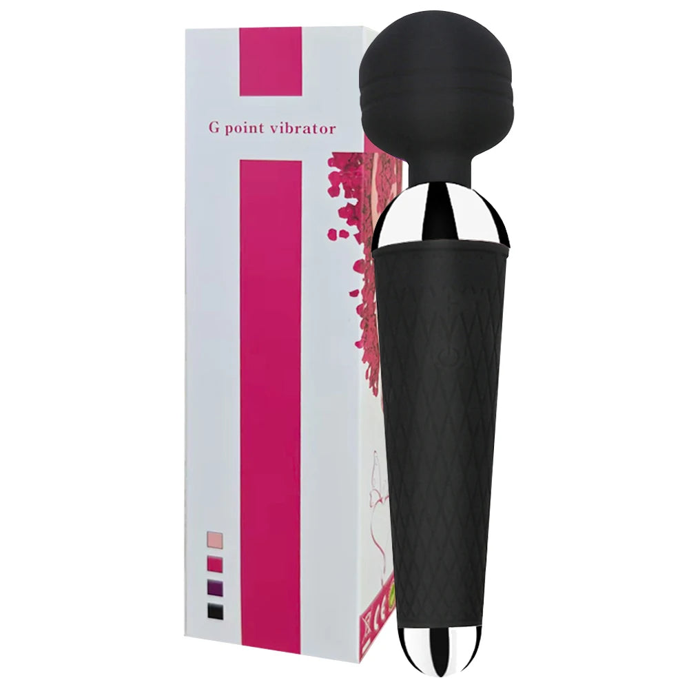 USB-Rechargeable Magic Wand Vibrator