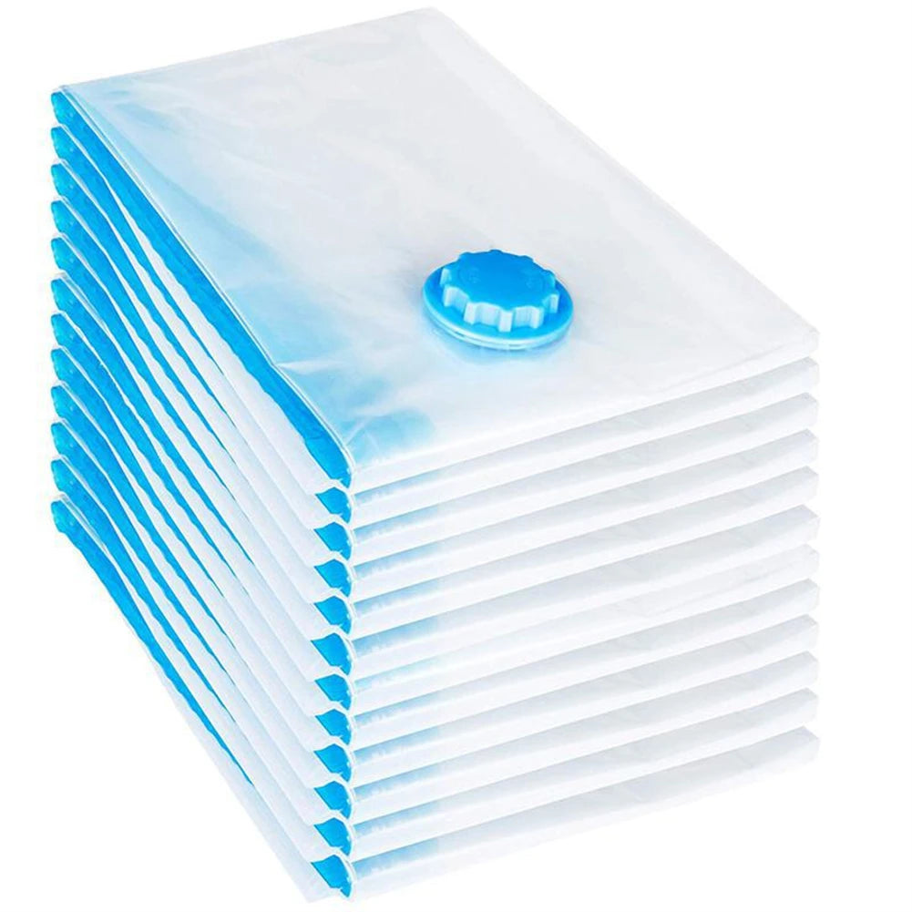 Transparent Compression Storage Bag for Clothes & Bedding