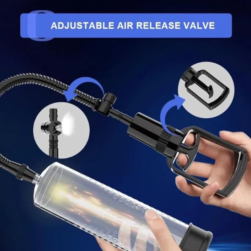 Manual Vacuum Pump with Pressure Control