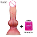 Animal Fox Dog Huge Dildos Anal Plug Realistic Dildo With Suction Cup Sex Toys for Women Men Penis Butt Plug Erotic Dick Shop