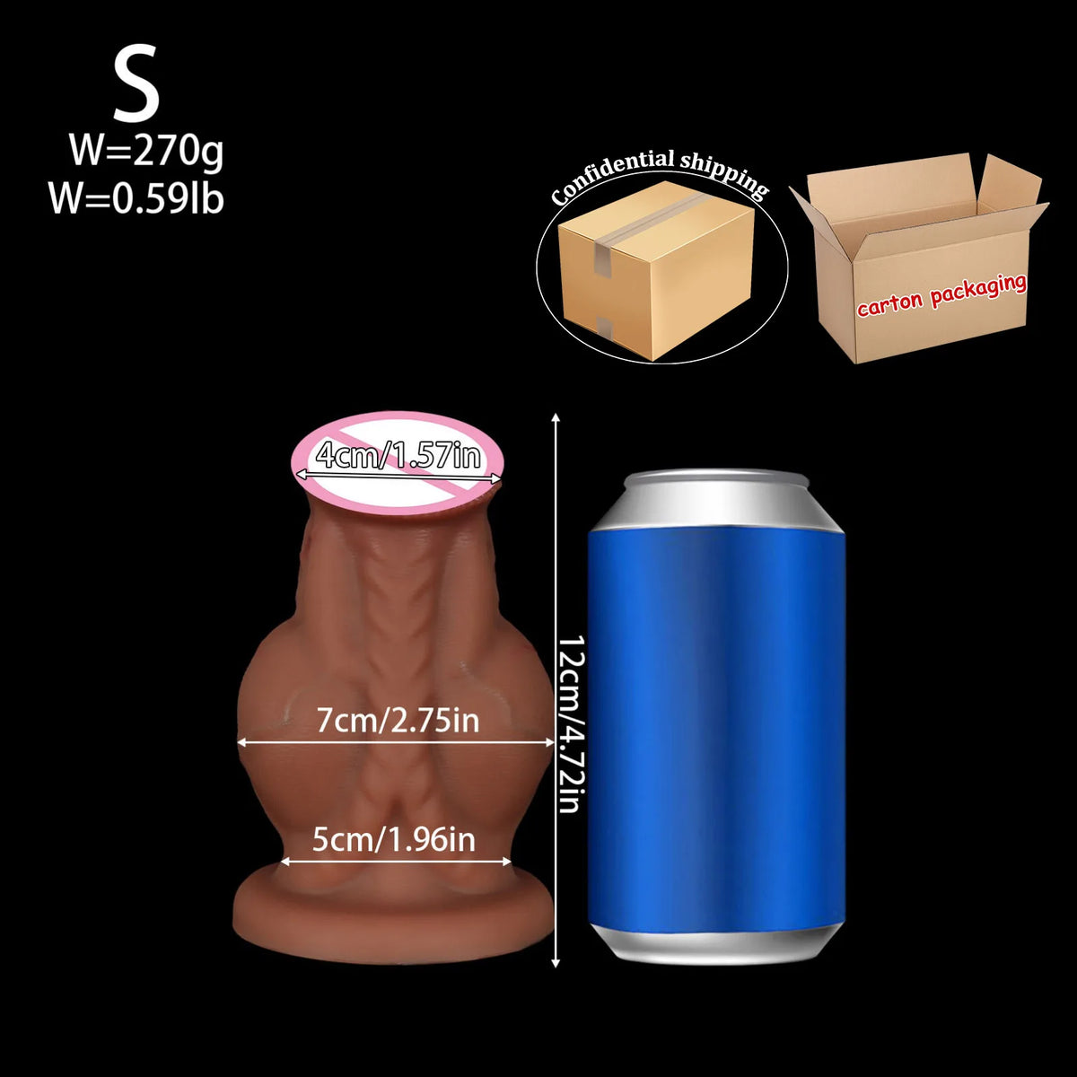 Large Silicone Horse-Shaped Dildo with Suction Cup