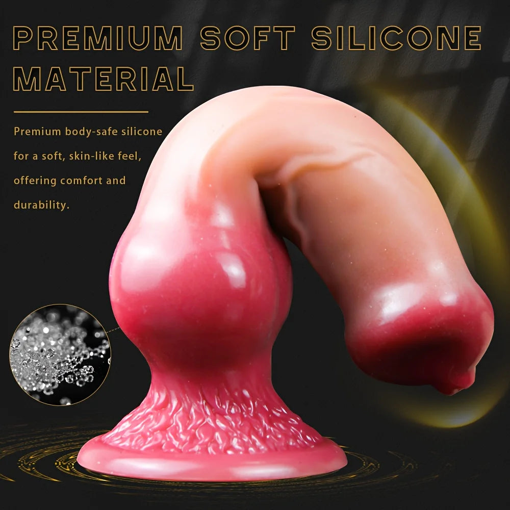 Realistic Dog Dildo for Anal Vaginal Masturbation Big Butt Plug Huge Monster Horse Penis Adult SexToy Suitable for Men And Women