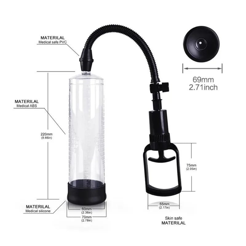 Manual Negative-Pressure Vacuum Pump