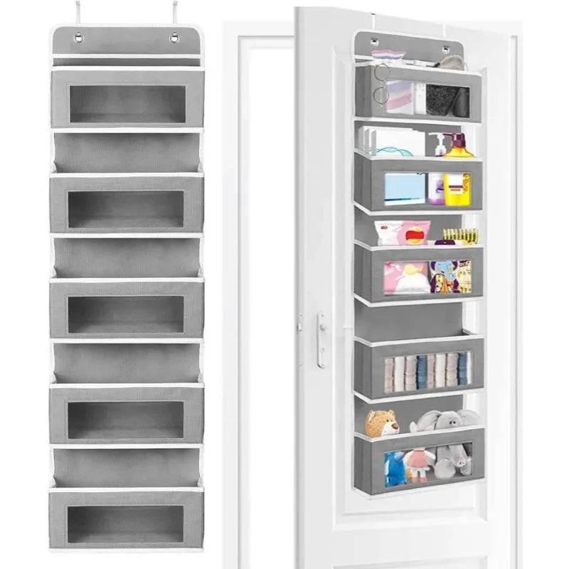 5-Shelf Over-Door Hanging Storage Organizer