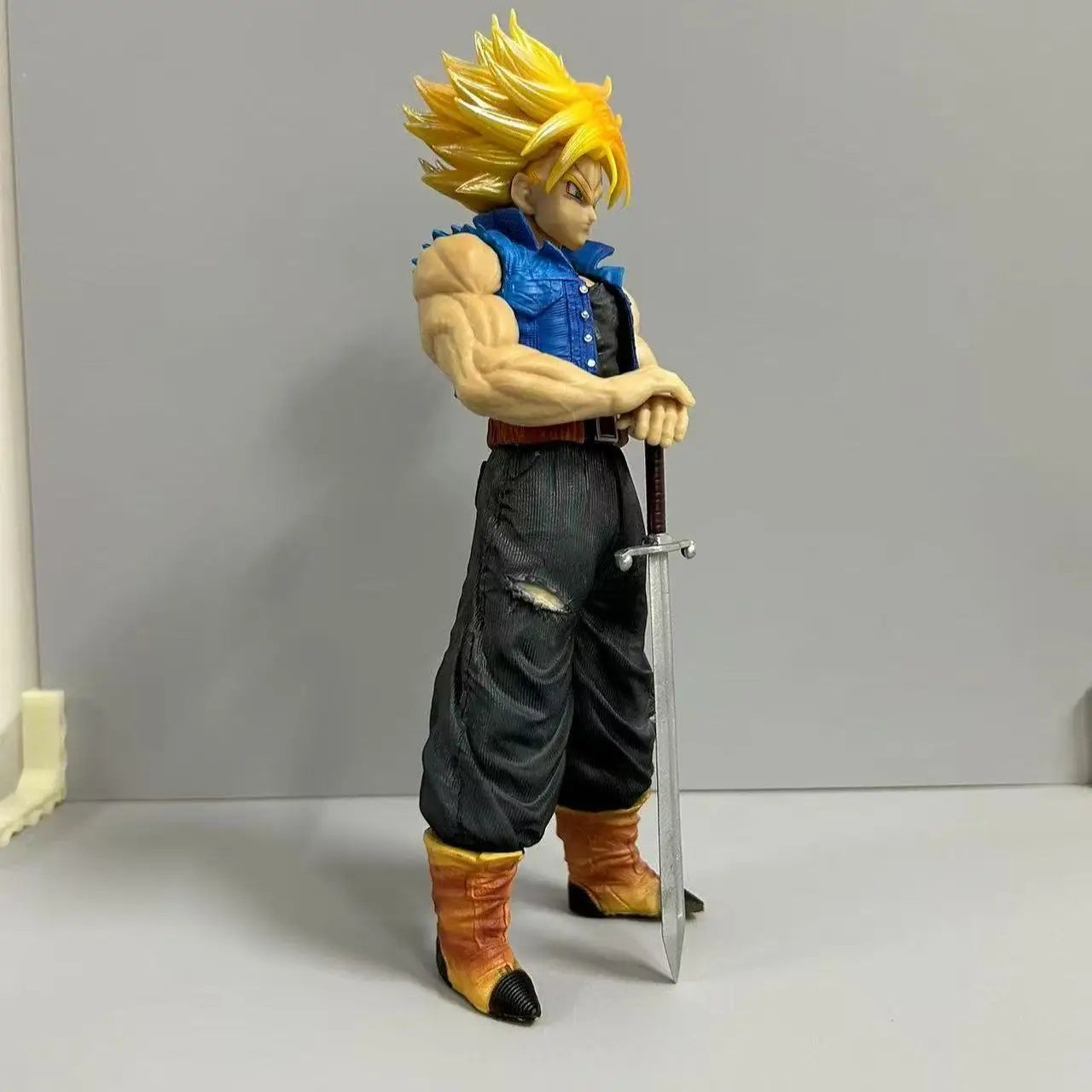 Anime Dragon Ball Z Trunks Figure  Future Trunks Action Figures 25CMPVC Statue Collection Model Toys Gifts