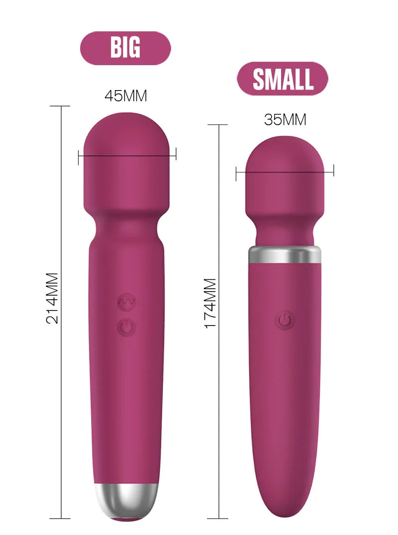 Rechargeable Ultra-Quiet Multi-Speed Wand Massager
