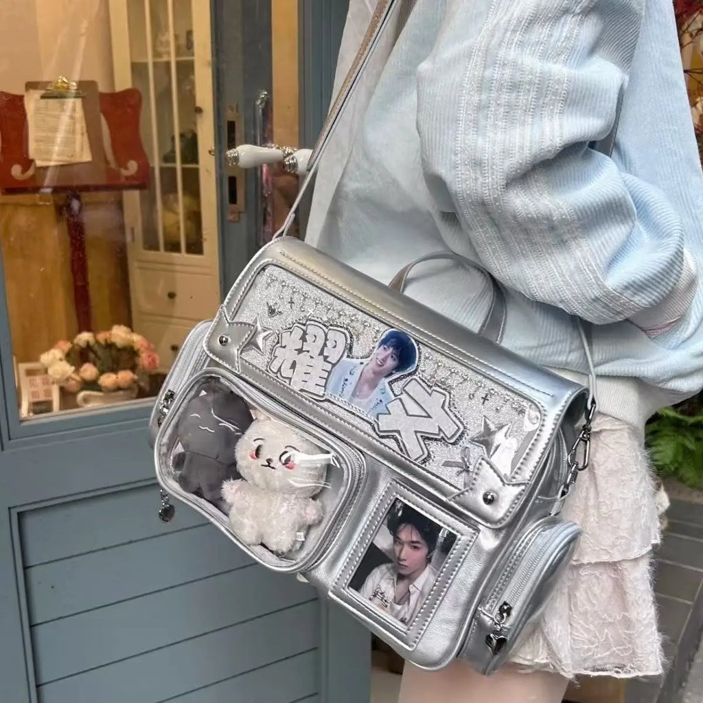 Harajuku Large Transparent Ita Bag