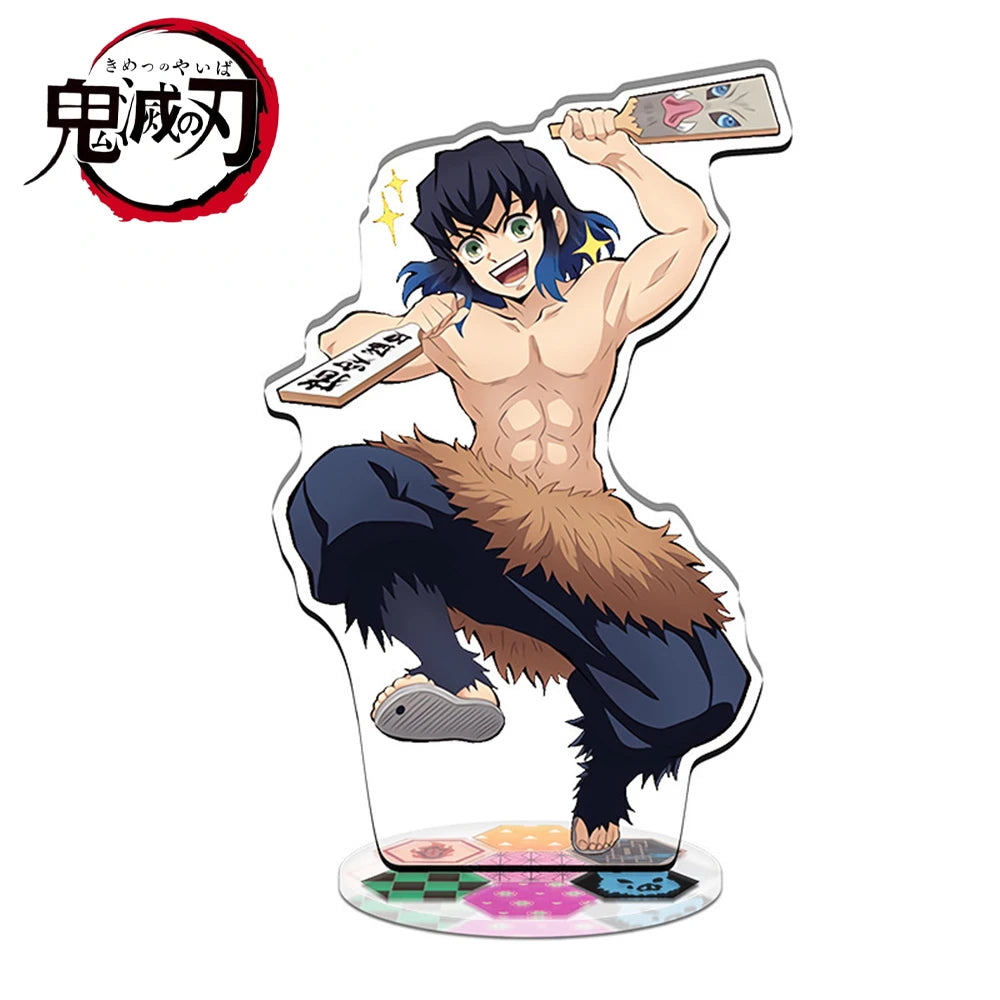 1PCS Anime Jujutsu Kaisen Yuji Itadori Satoru Gojo Stand Model Plate Desk Decor Standing Sign Game Fans Gift