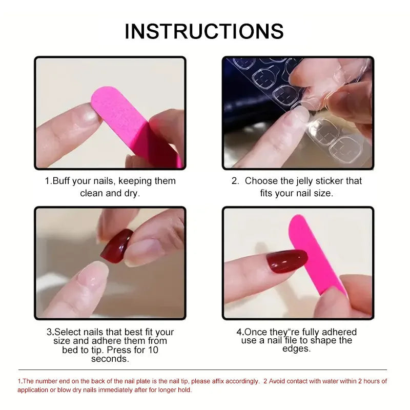 30Pcs Fake Nails Fun Cute Short-Style Press-On Nails with A Dopamine-Inspired Design—High-Quality Nails Perfect for Girls