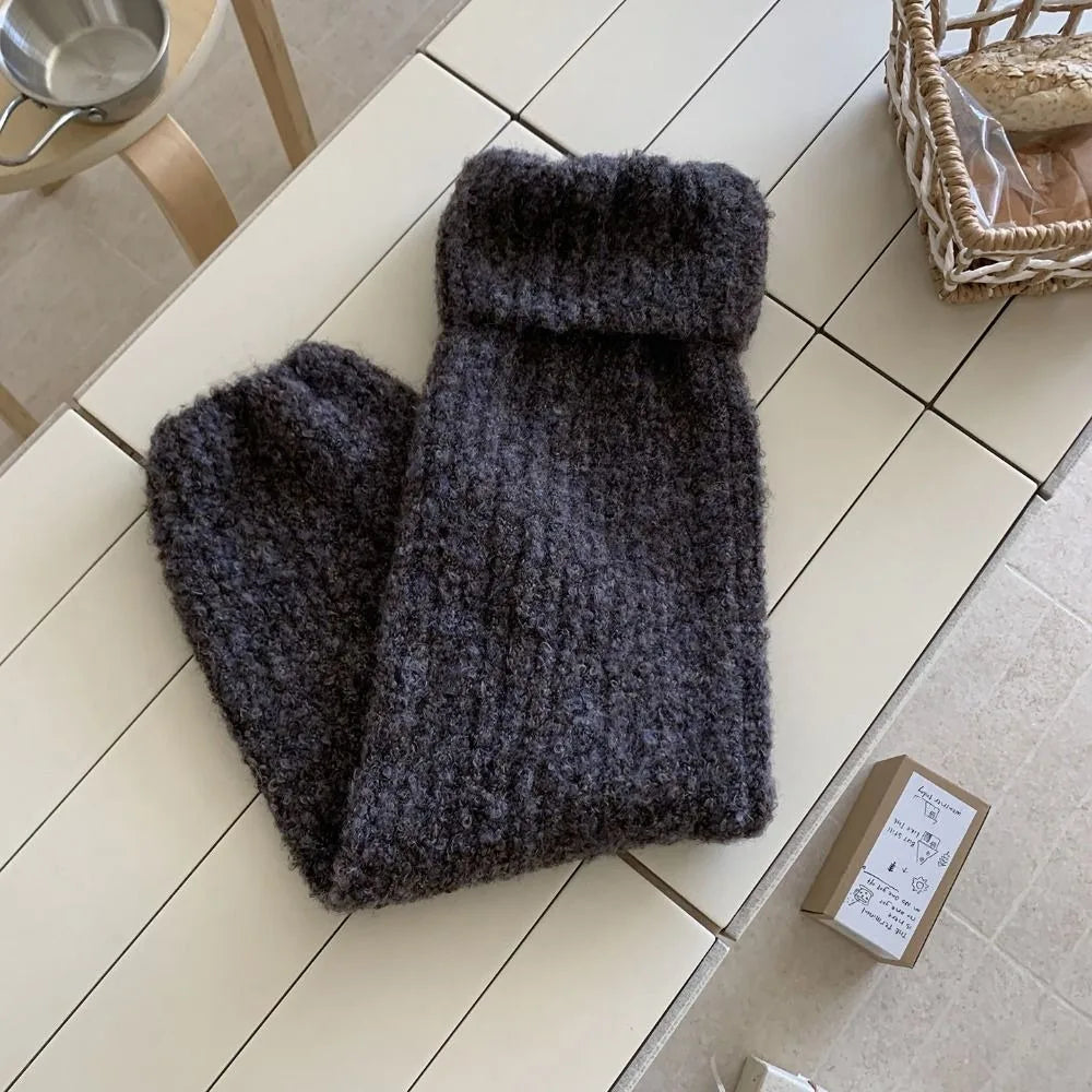 Plush Thick Winter Harajuku Leg Warmers