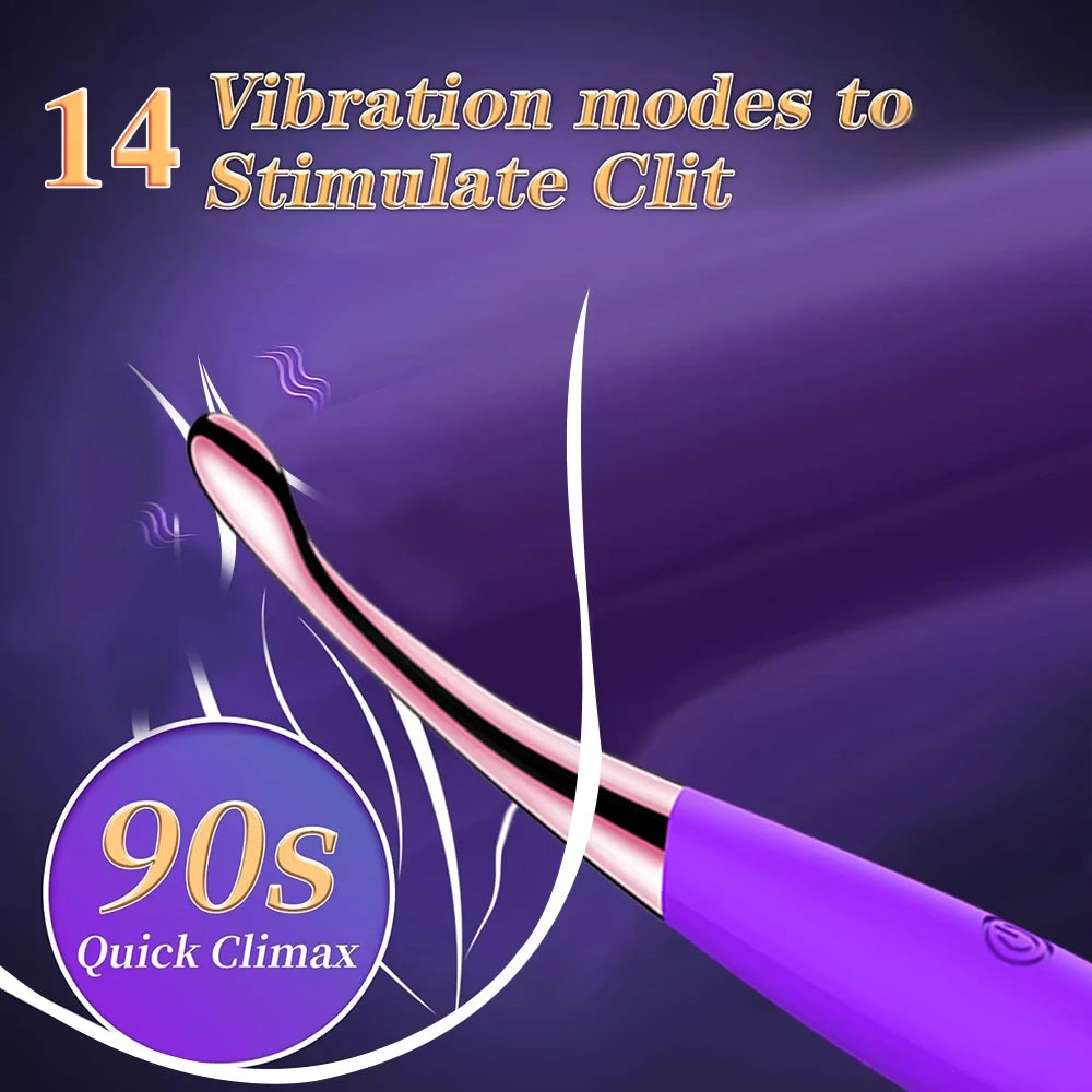 USB-Rechargeable Portable Wand Vibrator
