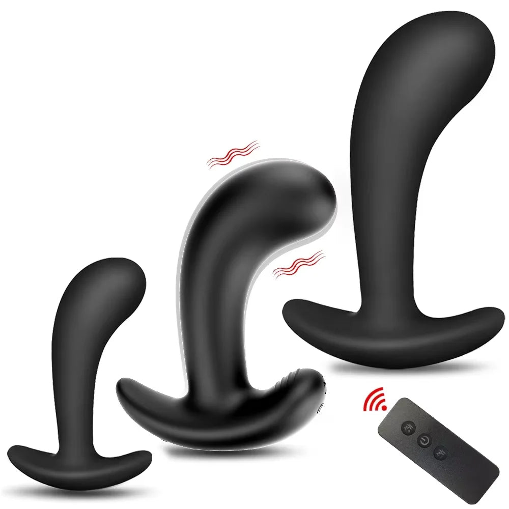 Wireless Remote Vibrating Anal Plug
