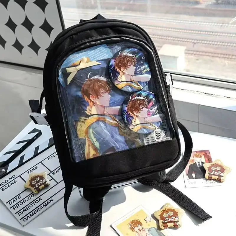 Y2K Mini Transparent Ita Backpack