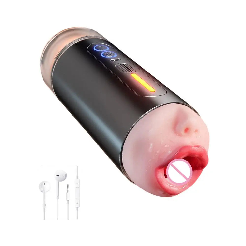 Double-Cup Portable Male Stroker