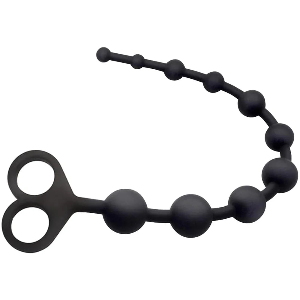 Silicone Anal Bead & Plug Set