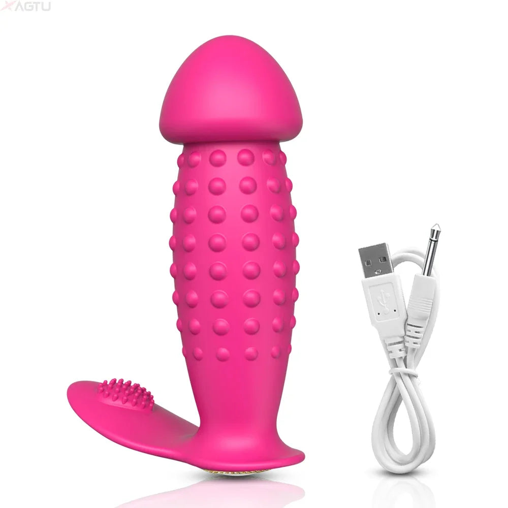 Remote-Control Vibrating Anal Plug