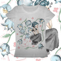 Graphic Print Gothic Y2K Baby Tee