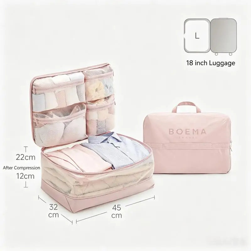 5-in-1 Compression Packing Cube Organizer