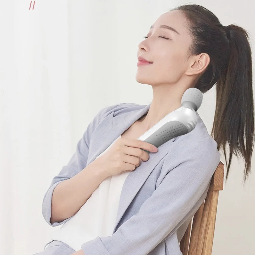 USB-Rechargeable Multifunction Handheld Body Massager