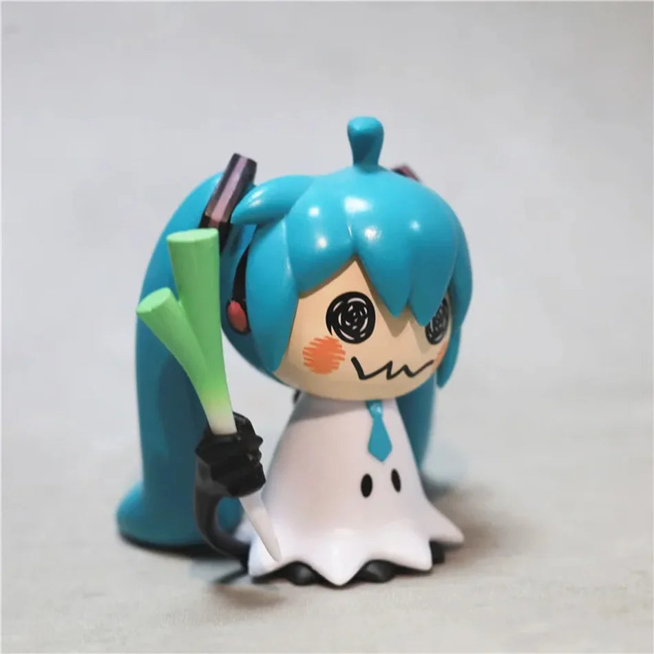 2026 7cm Hatsune Miku Anime Figurine Kawaii Mimikyu Miku Figurine Gk Statue Model Doll Collection Room Desk Decoration Toy Gifts