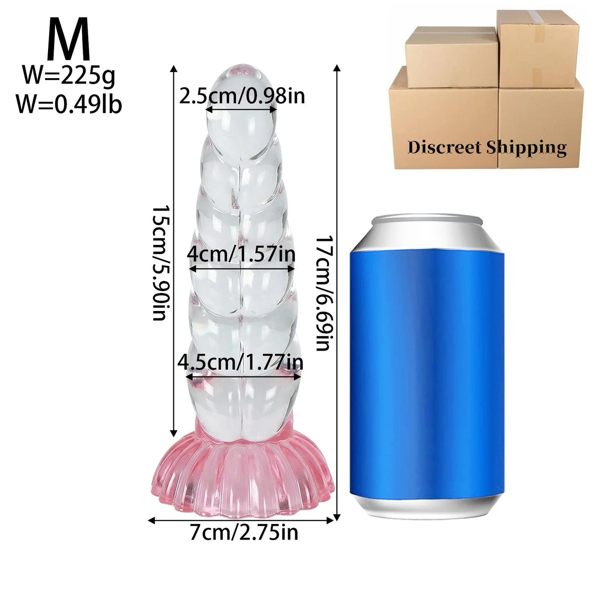 Soft Crystal Anal Plug