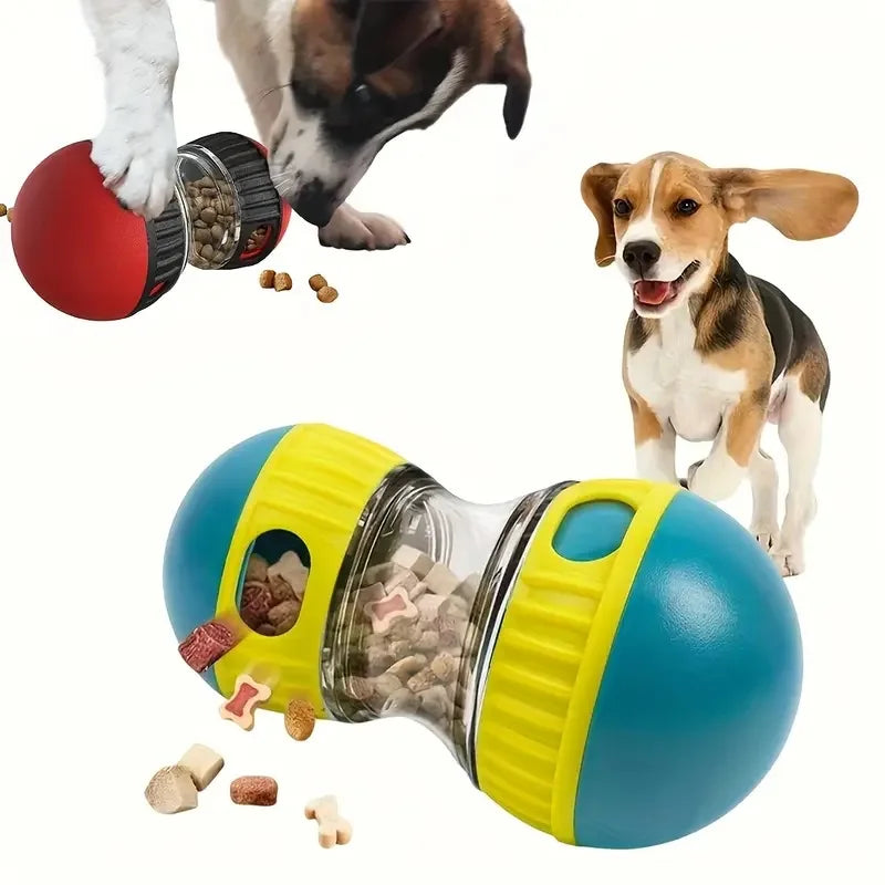 Interactive Slow-Feeder Treat Ball for Dogs & Cats