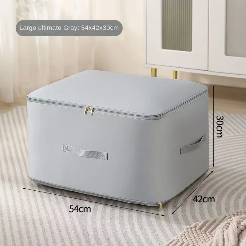 Self-Compressing Comforter & Clothing Organizer