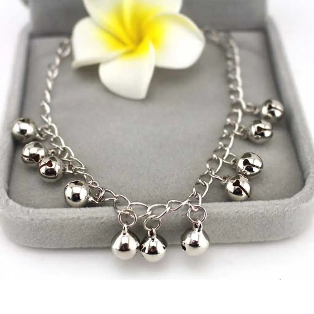 Barefoot Fashion Jewelry Foot Jewelry Simple Bell Bell Anklet Ankle Chain Anklet Beach Anklet
