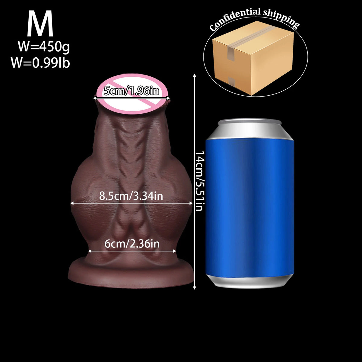 Large Silicone Horse-Shaped Dildo with Suction Cup