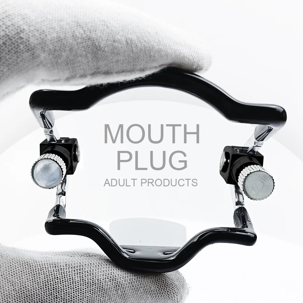 Adjustable Stainless Steel Oral Restraint Plug