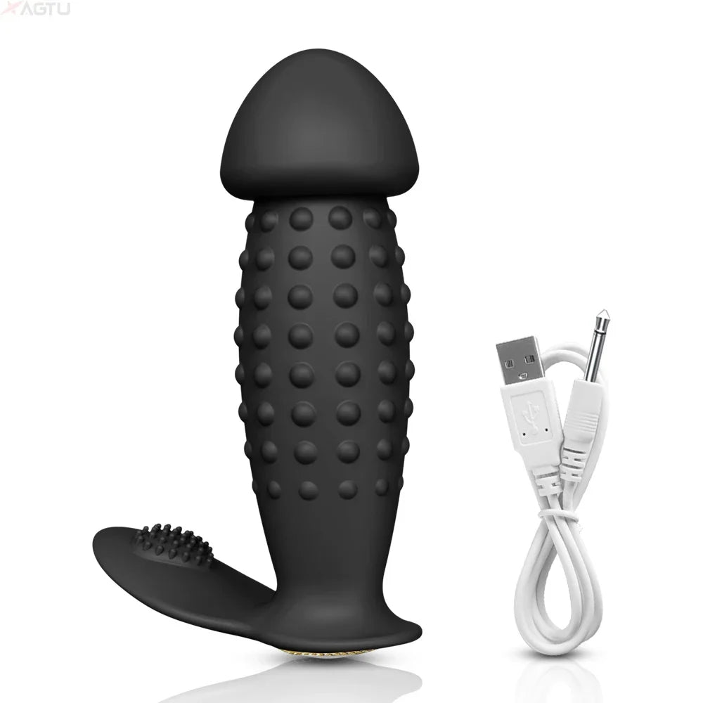 Remote-Control Vibrating Anal Plug