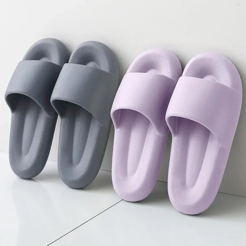 Woman Slippers Platform Cloud Home Soft Sole Non Slip Flip Flop Slides Indoor Beach Outdoor Men Women Summer Ladies Shoes Female