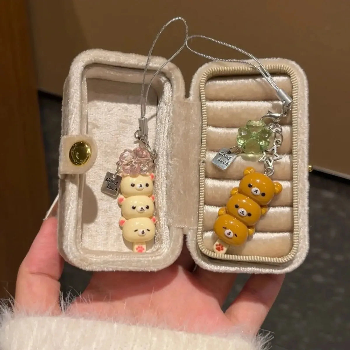 Kawaii Bear Phone & Bag Charm