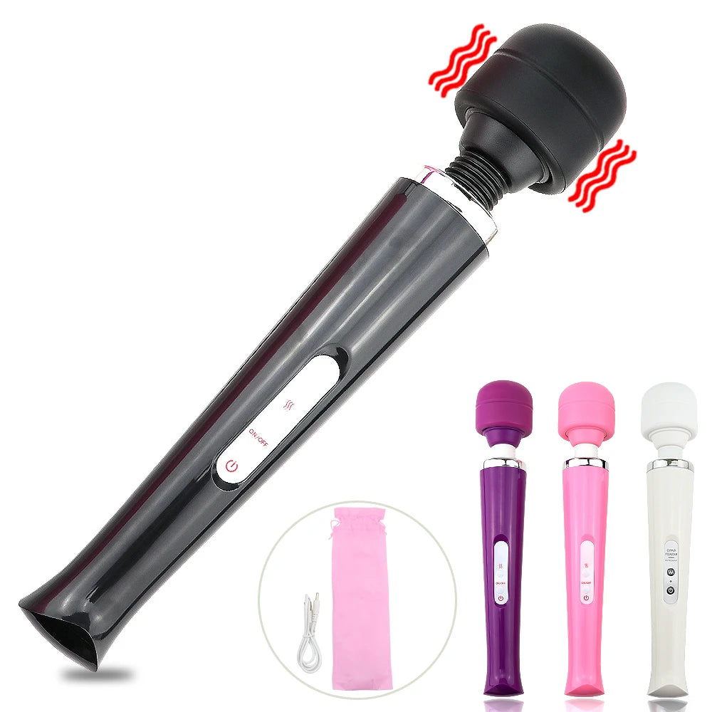 10-Speed Handheld Vibration Body Massager