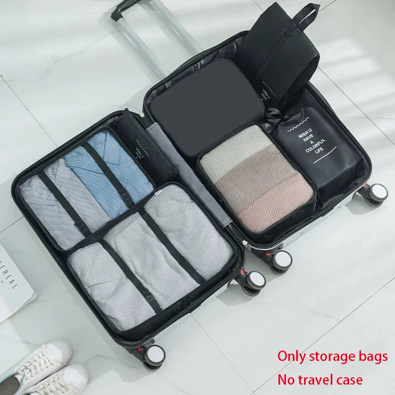 7-Piece Travel Packing Cube Set