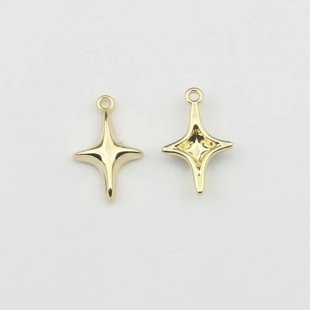 Black Heart, Cross & Star DIY Jewelry Charms