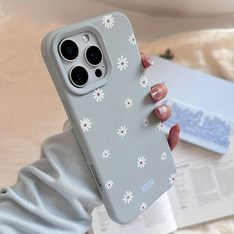 Daisy Flower Shockproof Phone Case for iPhone