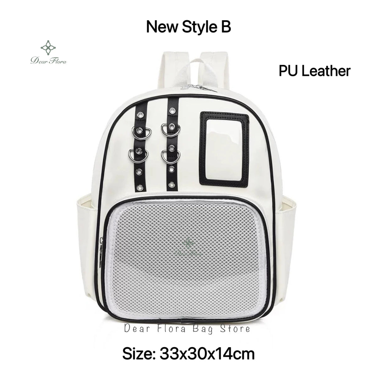 Kawaii Mini Transparent Ita Backpack