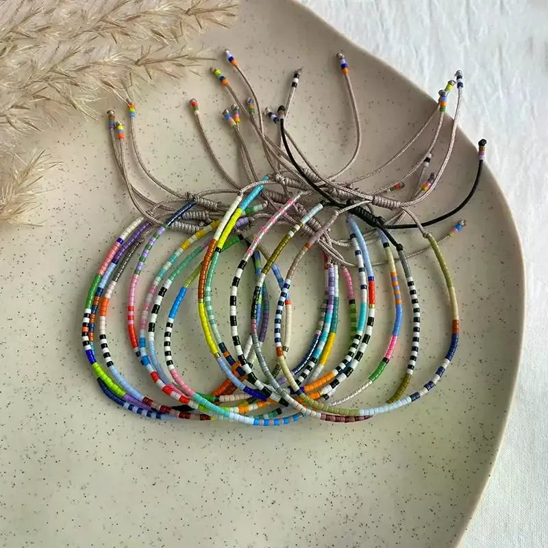 Colorful Handmade Beaded Bracelet